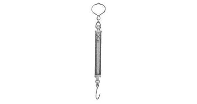 SPRING BALANCE TUBULAR, HAND TYPE CAPACITY 4KGS