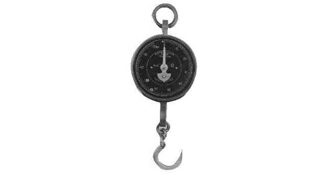 SPRING BALANCE DIAL HOOK TYPE, CAPACITY 30KGS
