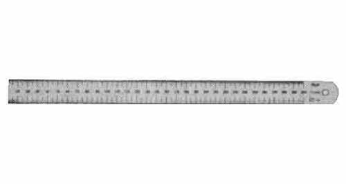 RULE STRAIGHT STAINLESS STEEL, 2000MM