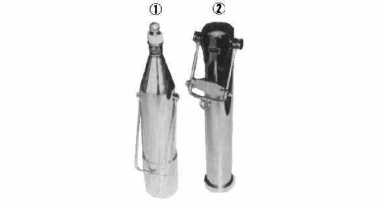 SAMPLING BOTTLE MOUTH-COLLECT, STAINLESS STEEL 1000CC