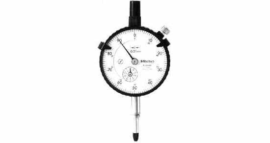 DIAL GAUGE STANDARD 0-5MM, 0.01MM GRAD. WATER-PROOF
