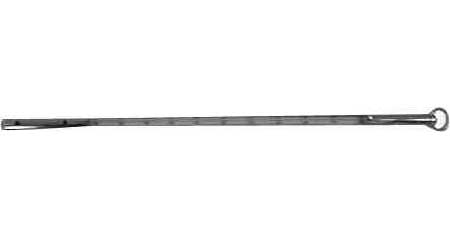 THERMOMETER TEST IN BRASS CASE, 0-500DEG.C 450MM