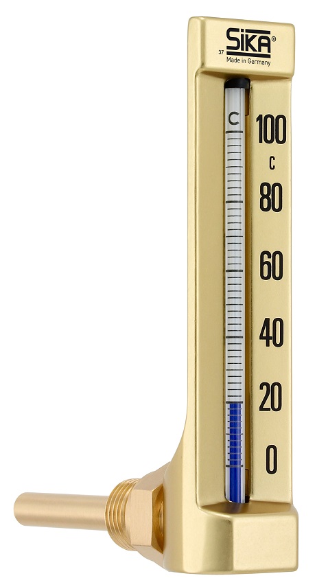 THERMOMETER SIKA 175B 110X30MM, PT1/2 0-60DEG.C 160MM-STEM