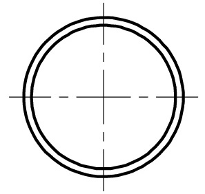SLEEVE ADAPTER FOR TEMPERATURE, CALIBRATOR OD:28MM BLANK