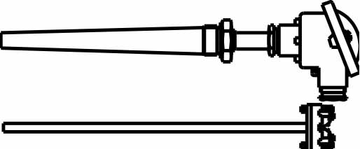 THERMOCOUPLE ASS‘Y FOR EXHAUST, GAS W/INSERT AMETEK 1803 UST-3