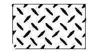 STEEL CHECKER PLATE HOT-ROLLED, 9.0X1219X2438MM