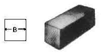 STEEL SQUARE COLD-FINISHED, 28MM 12FEET