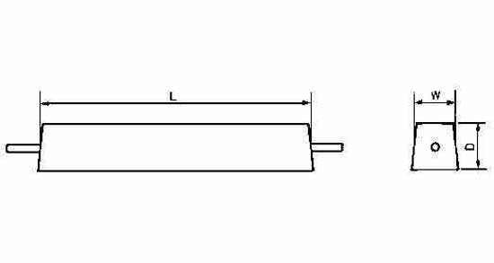 ANODE ALUMINIUM WITH FURTHER, DETAIL