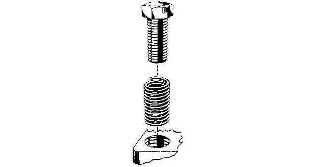 HELI-SERT STAINLESS STEEL, FINE M10 X 1.0 X 20MM