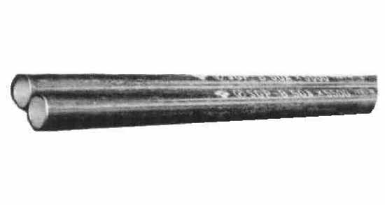 PIPE CARBON STEEL SGP UNGALV, 3/4"(20A)X5.5MTR