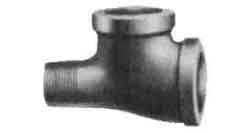 TEE SERVICE MALLEABLE CAST, IRON GALV 1-1/4