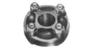 FLANGE MALLEABLE CAST IRON, GALV 1