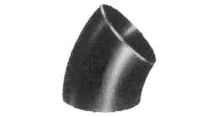 ELBOW STEEL BUTT-WELDING SGP, 45DEG LONG RADIUS 25A