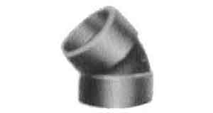 ELBOW STEEL 45DEG 3/8 THREADED, FOR H.P. PIPE FITTING
