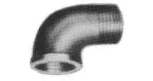 ELBOW STREET STEEL 3/4 90DEG, THREADED FOR H.P. PIPE FITTING