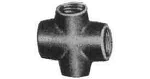 CROSS BRASS 1/8 THREADED