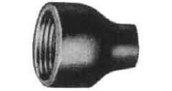 SOCKET REDUCING BRASS 1/2X3/8, THREADED