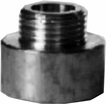 NIPPLE REDUCING BRASS, 3/4"BSP FEMALE X 1/2"BSP MALE