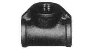 TEE STAINLESS STEEL 3/4, THREADED