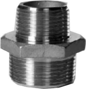 NIPPLE REDUCING S.STEEL, 1" X 3/4"