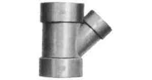 Y-PIECE REDUCING PVC 45DEG, FOR DRAIN SIZE 50 X 40