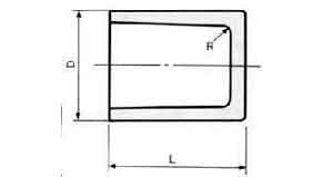 CAP PVC FOR WATER SUPPLY, SIZE 40