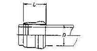 SLEEVE FOR STEEL COMPRESSION, FITTING 42MM 250KG
