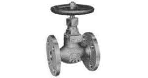 GLOBE VALVE BRONZE FLANGED-END, F7301 5KG-32MM