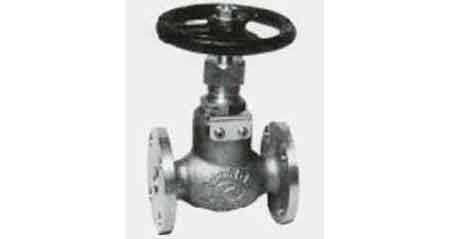 GLOBE VALVE BRONZE FLANGED-END, F7303 16KG-32MM