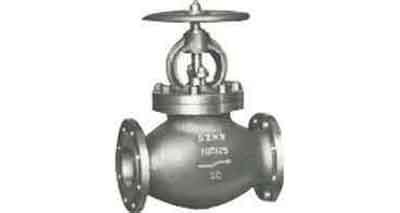 GLOBE VALVE CAST-STEEL FLANGED, F7319 10KG-250MM
