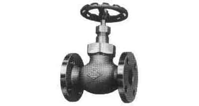 GLOBE VALVE BRONZE FLANGED-END, UNION BONNET F7346 5KG-20MM