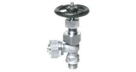 ANGLE VALVE BRONZE SCREWED-END, F7389 20KG-6MM
