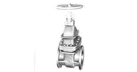 GATE VALVE CAST-IRON FLANGED, F7364 10KG-350MM