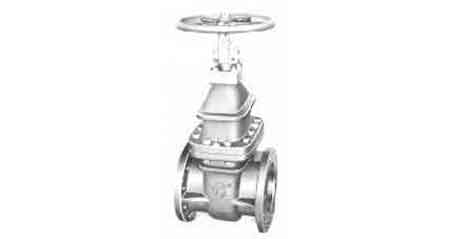 GATE VALVE CAST-IRON FLANGED, F7369 16KG-350MM