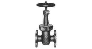 GATE VALVE BRONZE FLANGED-END, RISING-STEM F7367 5KG-40MM