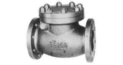 SWING CHECK VALVE CAST-IRON, FLANGED F7372 5KG-250MM