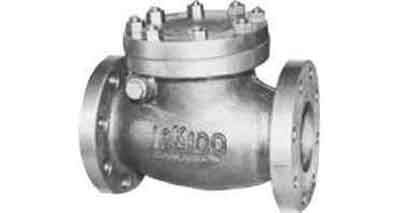 SWING CHECK VALVE CAST-IRON, FLANGED F7373 10KG-65MM