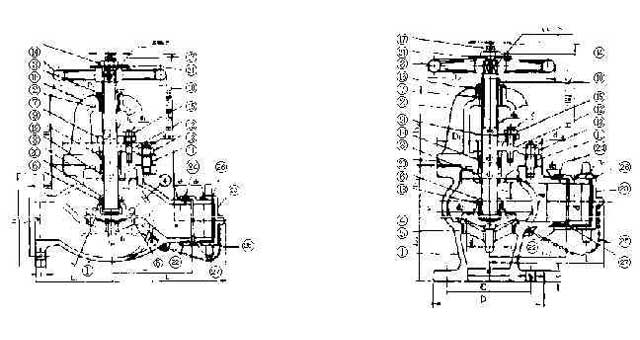 ANGLE HOSEVALVE C-IRON W/SCREW, ANSI-NFPA JMS7305 10K-2-1/2"