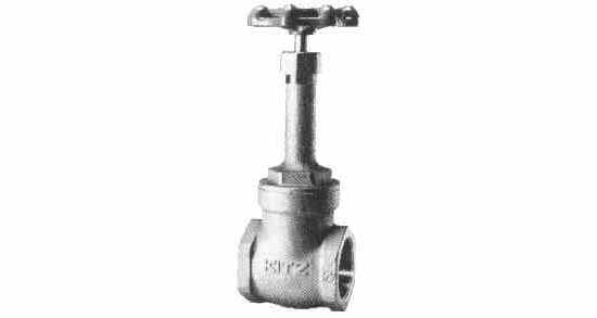GATE VALVE BRONZE SCREWED, B2011 5KG 2"