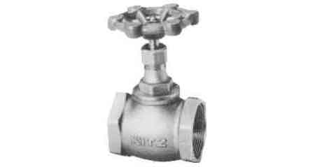 GLOBE VALVE BRONZE SCREWED, 100LBS PT4