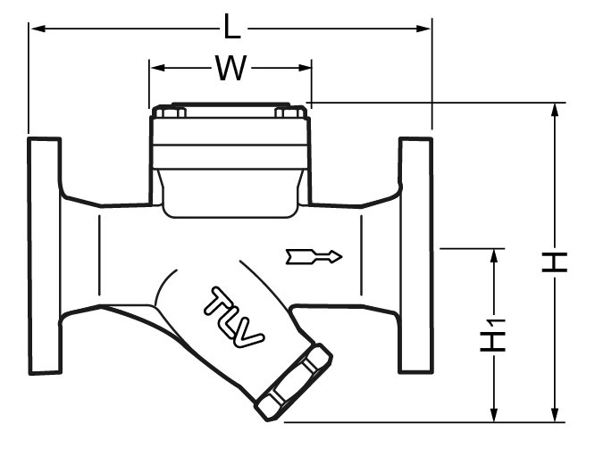 STEAM TRAP CAST-IRON, THERMODYNAMIC FLANGED 40A