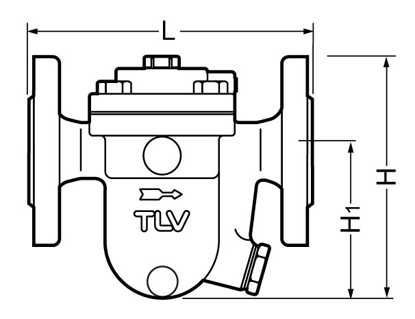STEAM TRAP DCUTILE CAST IRON, MECHANICAL FLANGED 25A