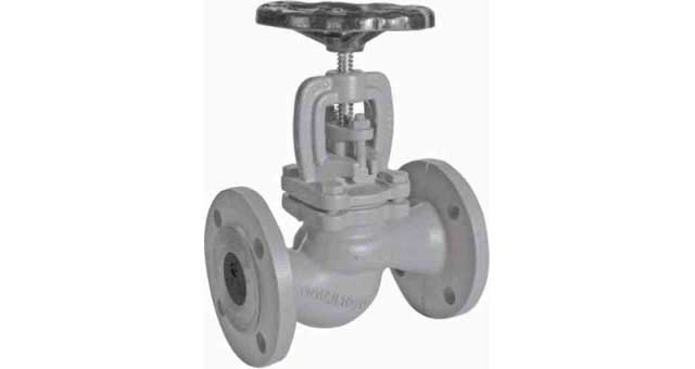 GLOBE VALVE DIN CAST IRON, FLANGED PN10/16 #241 20MM
