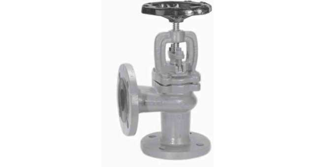 ANGLE VALVE DIN CAST IRON, FLANGED PN10/16 #269 150MM