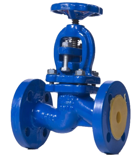 GLOBE VALVE SCREW DOWN CHECK, CAST IRON FLANGED PN16 DN125