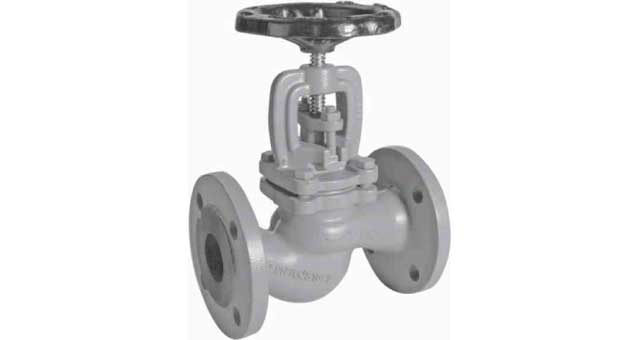 GLOBE VALVE NODULAR CAST IRON, DIN FLANGED PN10/16 #263 100MM