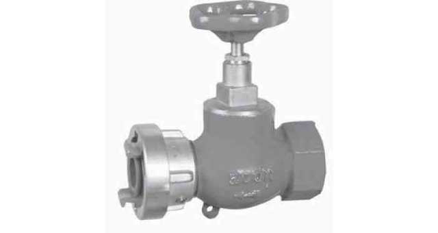 FIRE/DECKWASH VALVE DIN FEMALE, THREAD COPPER ALLOY #902 3"