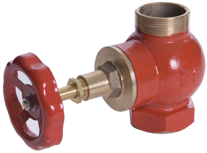 FIRE HYDRANT DIN BRASS DN50, 2"BSP MALE & FEMALE