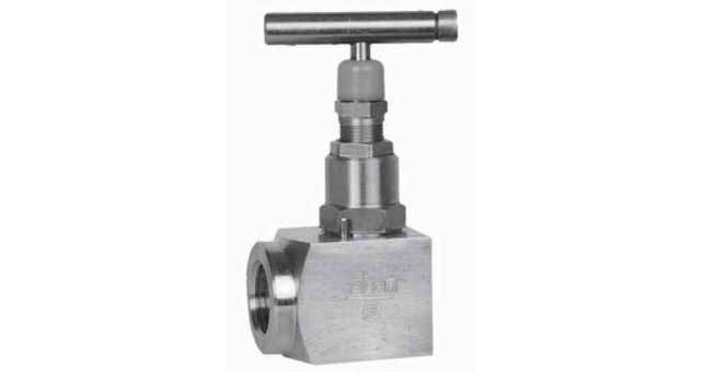 NEEDLE VALVE STAINLESS STEEL, DIN BSPP ANGLE #228S 1/4"
