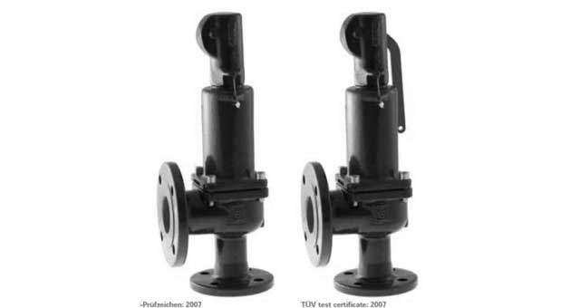 VALVE SAFETY CAST IRON #352SFO, W/O LIFTING DEVICE DN50 PN16